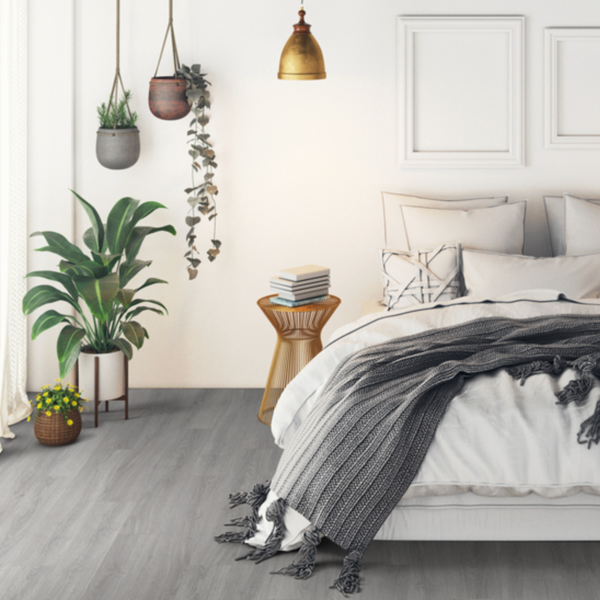 Elsy luxury vinyl plank room scene